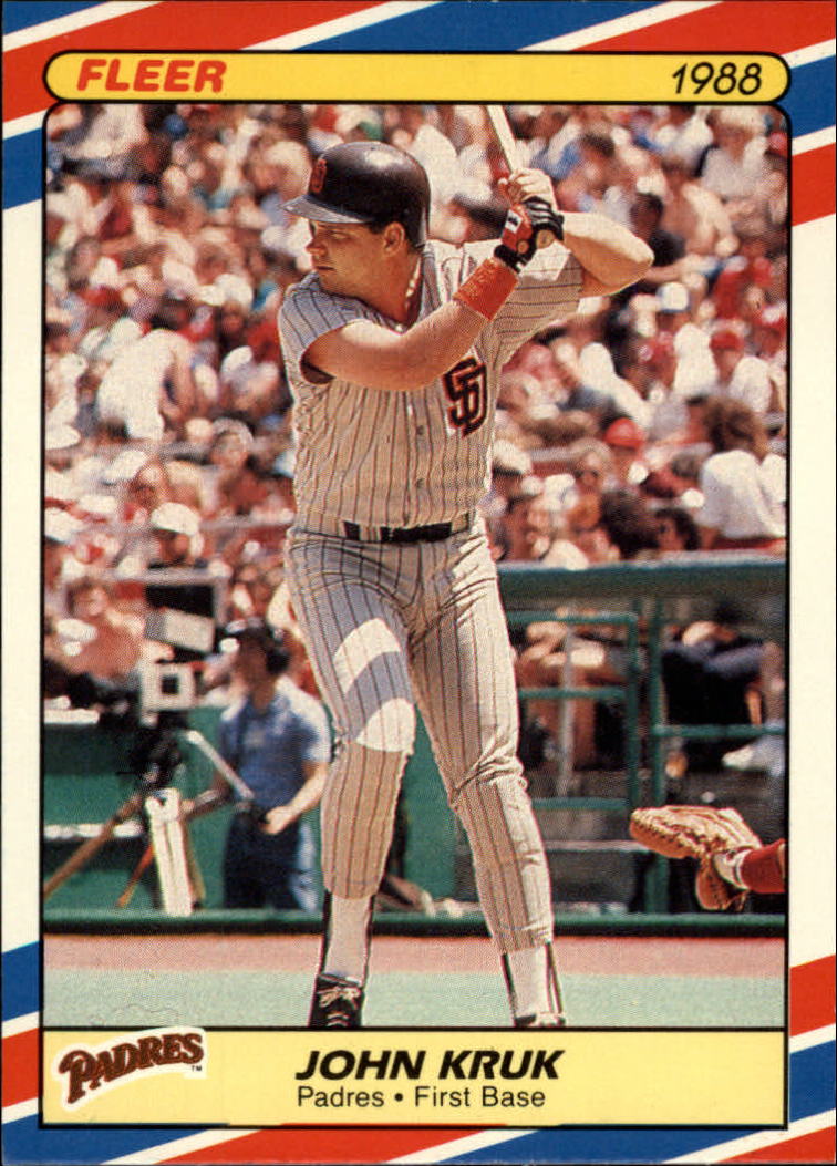 1988 Fleer Superstars Baseball Cards   020      John Kruk
